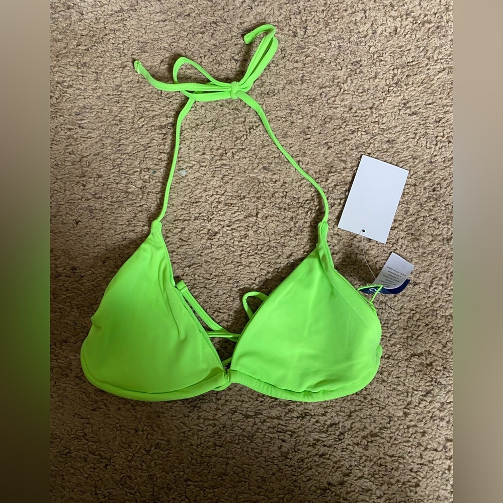 Classic triangle bikini top size medium